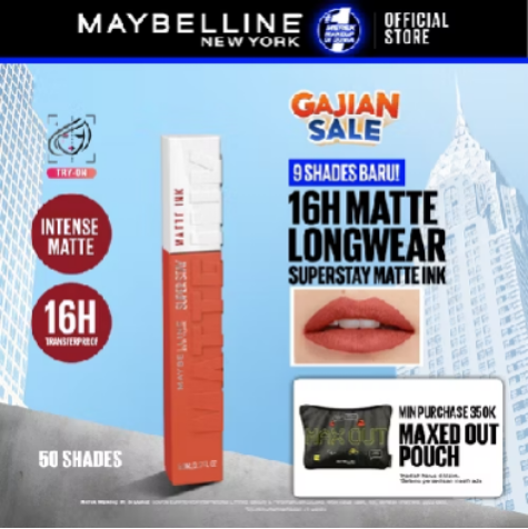 Maybelline Superstay Matte Ink Liquid Long Lasting Waterproof - Gambar 4